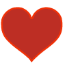 Ikona serce w kolorze, bez tła, zmniejszone do 95 px, mail powitalny life4more.pl